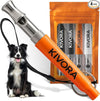 KIVORA 4 Pack Dog Whistle to Stop Barking Neighbors Dog,304 Stainless Steel Adjustable Ultrasonic Silent Dog Training Whistle for Recall & Bark Control,Professional Whistle Suitable for All Dogs