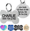 GoTags Stainless Steel Pet ID Tags, Personalized Dog Tags and Cat Tags
