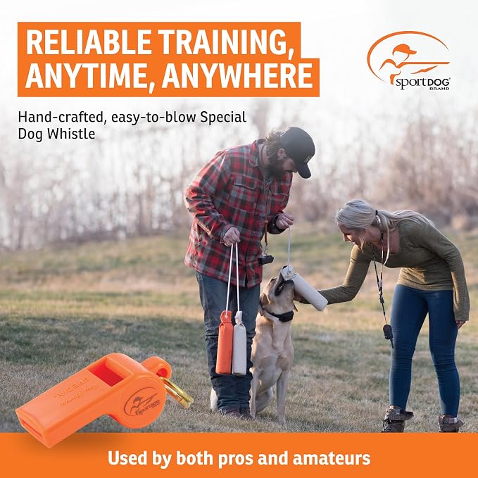 SportDOG Roy Gonia Special Whistle - Orange with Pea