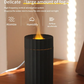 Air Humidifier With Flame Effect Essential Oil Diffuser Quiet Aroma Diffuser Home Fragrances Car Refresh