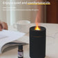 Air Humidifier With Flame Effect Essential Oil Diffuser Quiet Aroma Diffuser Home Fragrances Car Refresh