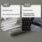 Gradient-colored, Personalized Keycaps For 87104-key Keyboards