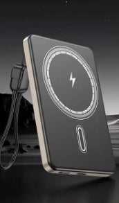 Ultra-thin Fast-charging Magnetic Wireless Power Banks Capacities