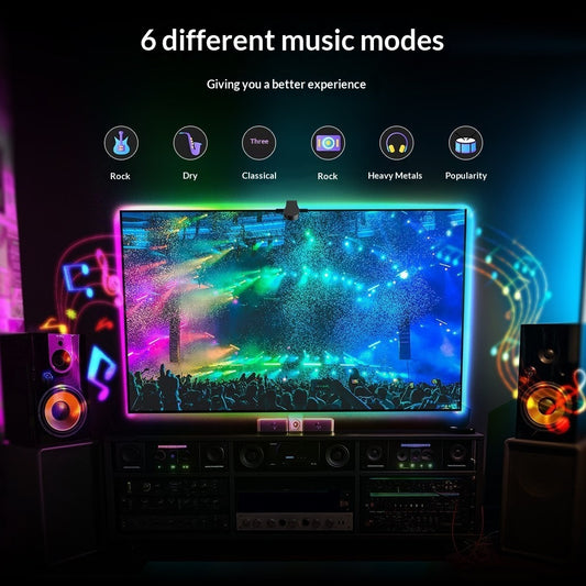TV Rainbow Screen Color Picker Ambient Light Strip