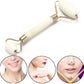 Portable practical roller for facial massage natural jade anti wrinkle face care slimming shaper care products