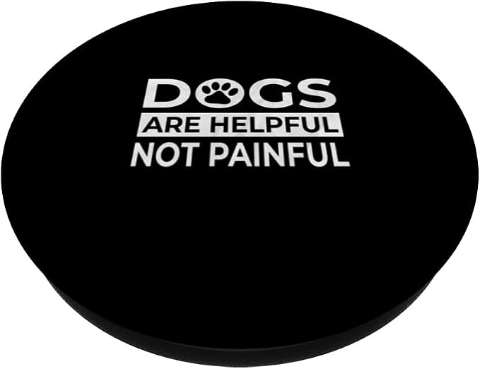 Dog Lover Gift for Dog Mom Dad Teen Service Pet Adoption Vet PopSockets Swappable PopGrip