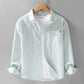 SpringAutumn Simple Striped Long Sleeve Shirt