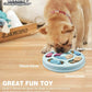 Joansan Interactive Dog Puzzle Game Toys, Dog Enrichment Toys for Puppy Mentally Stimulating Treat Dispenser Dog Treat Puzzle Feeder for Small,Medium and & Large Dogs Treat Training (Blue)