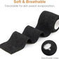 AUPCON Vet Wrap Cohesive Bandages Bulk Self Adhesive Bandage Wrap Self Adherent Wrap Non-Woven for Dogs Pet Animals & Ankle Sprains & Swelling 2 Inch x 5 Yards (2 Inch Black)