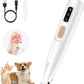 Mcbazel Pet Micro Precision Trimmer, Multifunctional Pet Hair Trimmer Waterproof Rechargeable Shaver with LED Light for Paws Eyes Ears Face Buttocks for Small Dogs and Cats，50dB Quiet Shave.