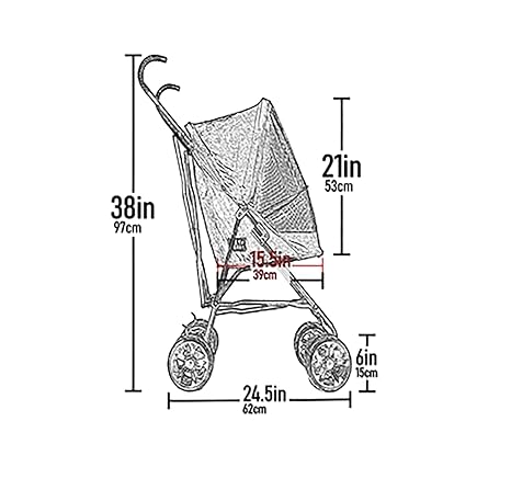 Pet Gear Travel Lite Plus Stroller, Coral