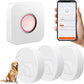 WiFi Dog Door Bell for Potty Training to Go Outside, Smart Doggie Door Bell for Dog, Wireless Doggy Doorbell with Phone App