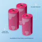 Best Pet Supplies Poop Bags for Dogs - Pink Heart, 240 Count