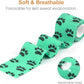 AUPCON Vet Wrap Cohesive Bandages Bulk Self Adhesive Bandage Wrap Self Adherent Wrap Non-Woven for Dogs Pet Animals & Ankle Sprains & Swelling 2 Inch x 5 Yards (2 Inch Claw)