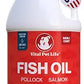 Fish Oil for Dogs, Healthy Skin & Coat Salmon Pollock Liquid Omega 3, 64 oz