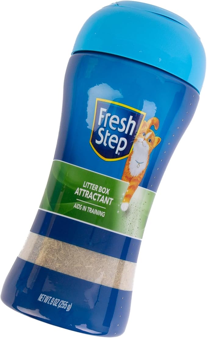 Fresh Step Cat Litter Box Training Attractant Powder, 9 Oz Bottle