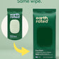 Earth Rated Dog Wipes for Paws & Butt, Deodorizing, Lavender, 100ct