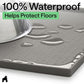 GORILLA GRIP Dog Food Mat, 100% Waterproof Silicone, 18.5x11.5 Gray