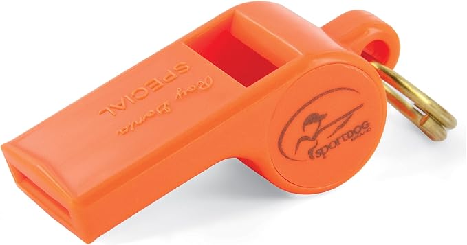 SportDOG Roy Gonia Special Whistle - Orange with Pea