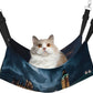 Big Ben, England Large Pattern pet Hammock - Sleeping Hammock for Cats, Ferrets, Puppies, Rabbits, Small Animals