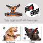 PHOEPET No Pull Dog Harness Medium Reflective Front Clip Vest with Handle