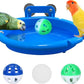 Bird Bath for Cage with 3 Balls Bird Tub Bowl Basin Hanging Birdbath Toy Pet Parrot Cage Budgie Accessories Shower Parakeet Cockatiel Water Shower Box Food Feeder Holder Tray Bird Cage Accessories