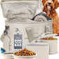 Rubyloo Original Doggy Bag™ Dog Travel Bag for Supplies with Travel Bowls