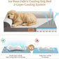 Large Dog Bed with Cooling Gel Memory Foam, Orthopedic Waterproof Pet Bed with Washable Cover & Non-Slip Bottom, Cooling Dog Couch Bed, Size: 40"*31.9 "8.1"