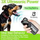 Dog Sonic Bark Deterrents Devices for Own or Neighbor's Dog, 3X Ultrasonic anti barking device for dogs Bark Deterrent Safe & Effective Stop Dog Barking Device with LED Flashlight Dogs Training Tools