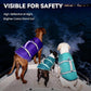 VIVAGLORY Dog Life Vest Rip Stop Dog Swim Vest, XS, Turquoise