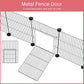 VISCOO 12 Panels Small Animal Playpen, 48" x 24" x 16" Guinea Pigs Cages
