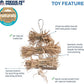 Prevue Pet Products Naturals Preen & Pacify Woodland Harvest Bird Toy