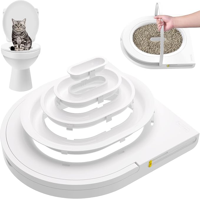 Readaeer Cat Toilet Training Kit - Train Your Cat to Use The Toilet