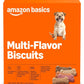 Amazon Basics Crunchy Dog Biscuits Multi Flavor Dog Treats 5 lb. Box