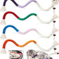 Cat Chew Ropes 4Pcs, Safe Cat Chew Toys for Indoor Cats with Catnip