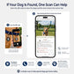 QR Dog Tag for Search and Rescue Dog, Pet ID Tag