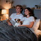 LOOBANI Waterproof Blanket for Bed, Soft Flannel Twin Bed Blanket 60" x 80"