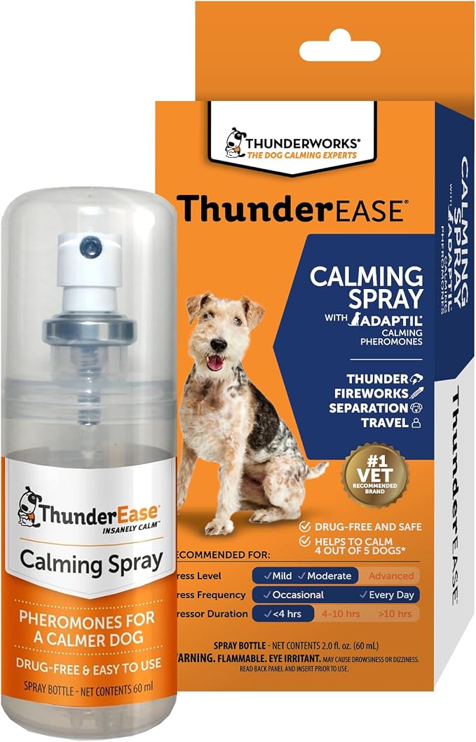 ThunderEase Pheromone Calming Spray for Dogs