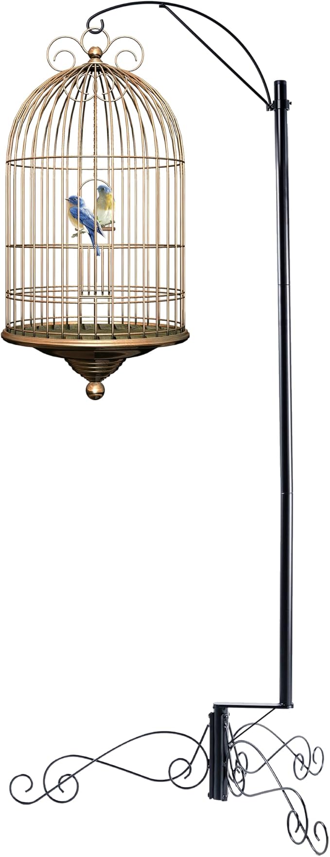 HOHIYA 61" Heavy Duty Shepherd Hook for Bird Feeders & Plants