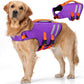 LeLePet Dog Life Jacket, High Flotation Swim Vest for Dogs L Purple