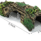 JIH Aquarium Decorations Resin Hollow Tree Trunk Ornament