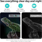 3MP 2K AI Reptile Aquarium Camera, Close-Focus Lens for Fish Tank Terrarium