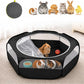 Amakunft Small Animal Pop-Up Playpen with Mesh Cover, 47'' x 23.6'' x 15'' Chicken Brooder Box, Play Pen Indoor Outdoor for Guinea Pigs, Bunny, Rabbits, Ferrets, Chinchillas, Kittens