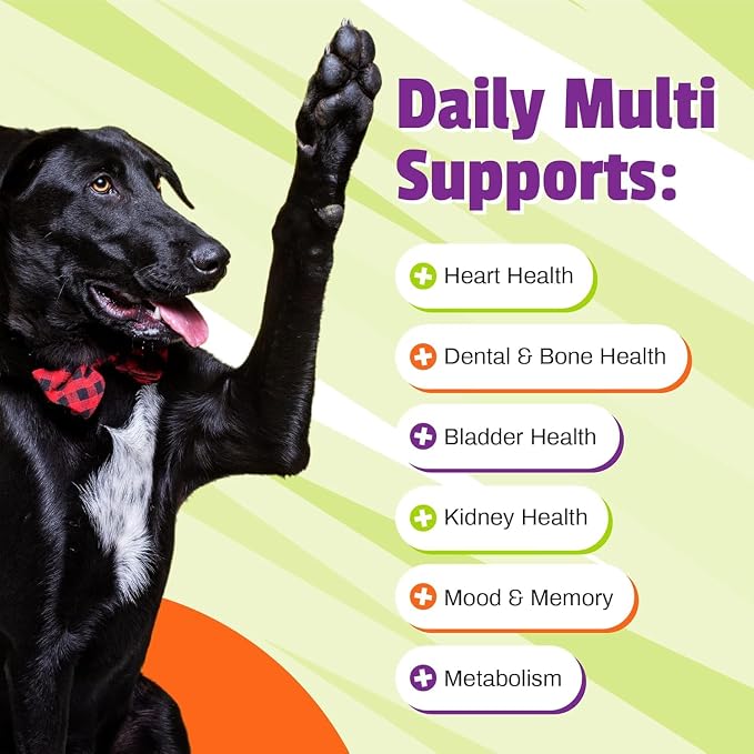 Pet Naturals of Vermont 30 Chewable Daily Multi Vitamins for Dogs