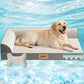 Large Dog Bed with Cooling Gel Memory Foam, Orthopedic Waterproof Pet Bed with Washable Cover & Non-Slip Bottom, Cooling Dog Couch Bed, Size: 40"*31.9 "8.1"