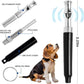 2 Pack Dog Whistle - Dog Whistle to Stop Barking Neighbor's Dog & Long Range Recall, Adjustable Ultrasonic Silent Dog Whistle with Lanyard for Training Recall, Professional Obedience (Black & White)