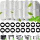 Cat Water Fountain Filter 32Pcs Fit 101oz/3L Stainless Steel Pet Fountain