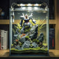 Vimvins 2 Gallon Glass Fish Tank, Easy to Maintain Small Aquarium for Betta/Snails/Shrimp and Aquatic Planting.