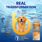 Omega 3 Skin and Coat Supplement for Dogs 200 Chews Dog Fish Oil Supplements with EPA & DHA Fatty Acids Dry Skin Relief for Dogs Shedding Allergy Itching Promotes Heart Hip Joint Health