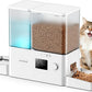 oneisall Automatic Cat Feeder and Water Dispenser, 36Cups/8.5L